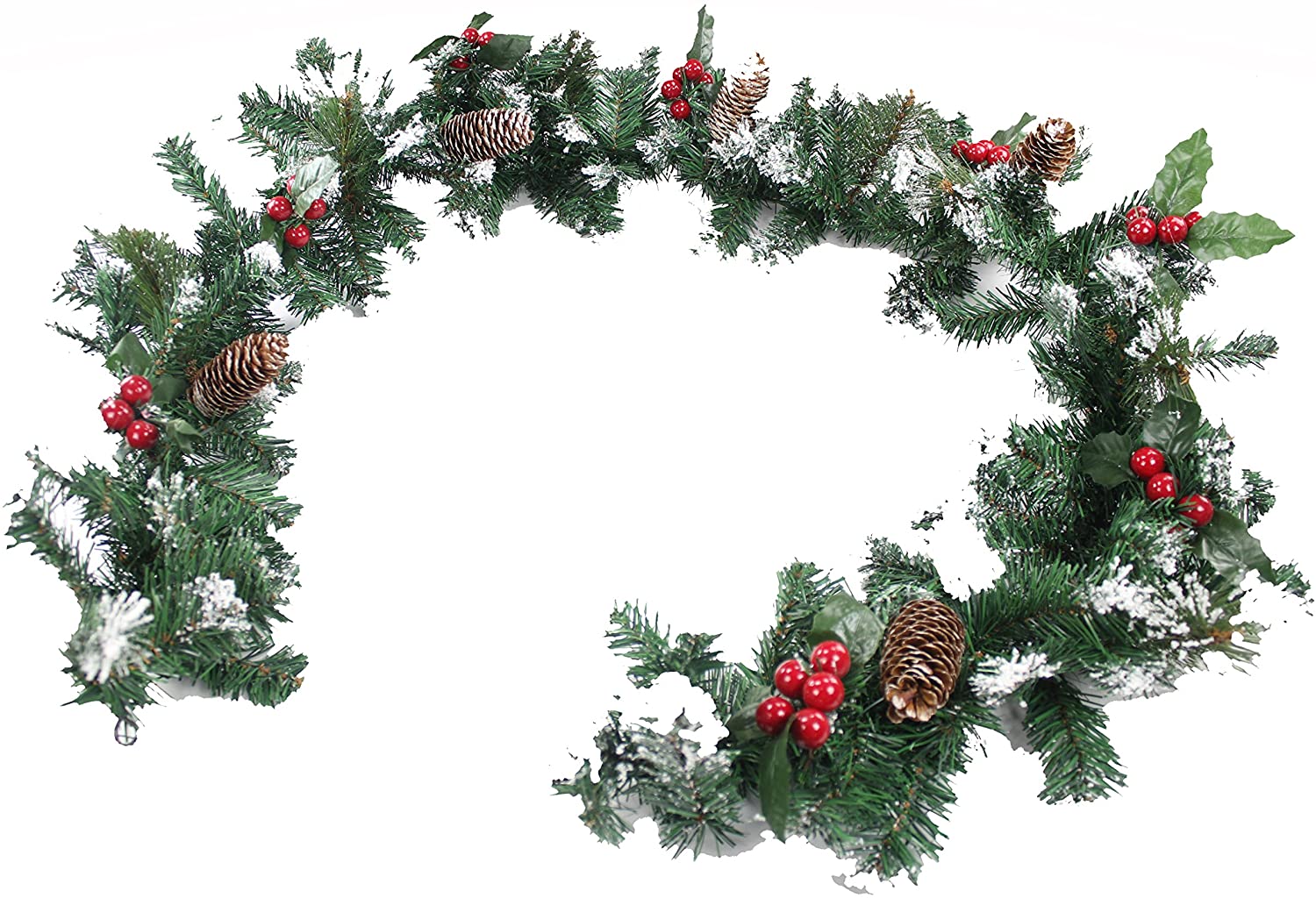 Decoline Artificial Garland with Berries 200 cm