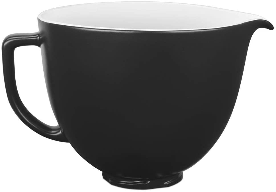 KitchenAid 5KSM2CB5BM Ceramic Bowl 4.8 L Matt Black Ceramic 4.7 Litres