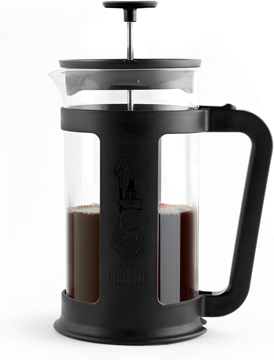 Bialetti French Press Smart Coffee Maker Black One Size 1.0 Litre