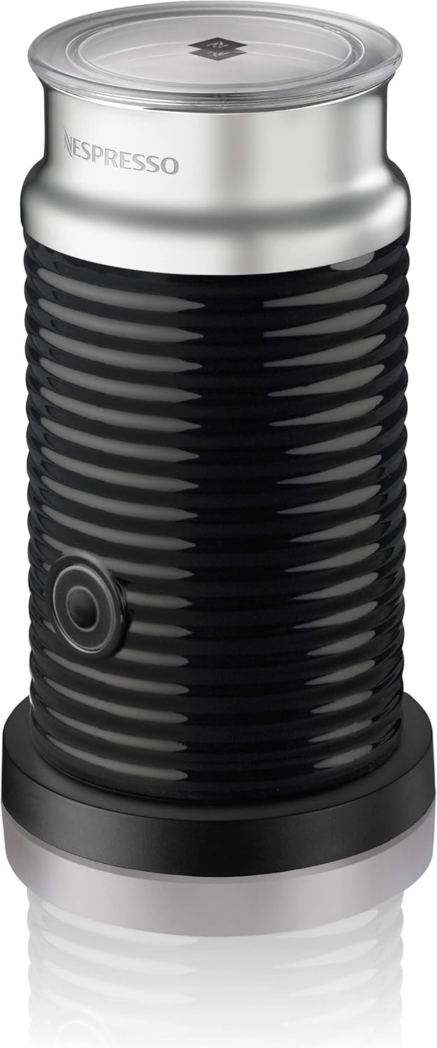 Nespresso Aeroccino 3 Milk Frother Black - Complete Standalone Unit
