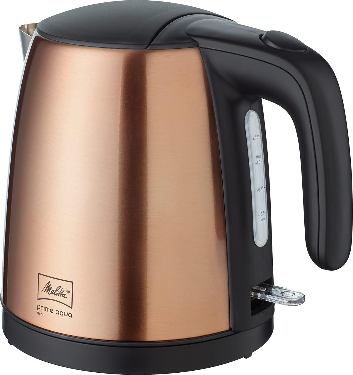 Melitta Prime Aqua Mini 1018-05 Kettle Stainless Steel Color Edition Copper 1.0 L 2200 W