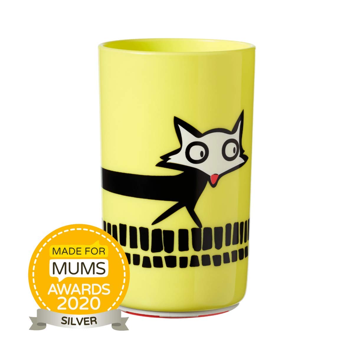 Tommee Tippee No-Knock Super-Cup Anti-Spill Cup, from 12+ Months, 300 ml, Yellow, BPA-Free
