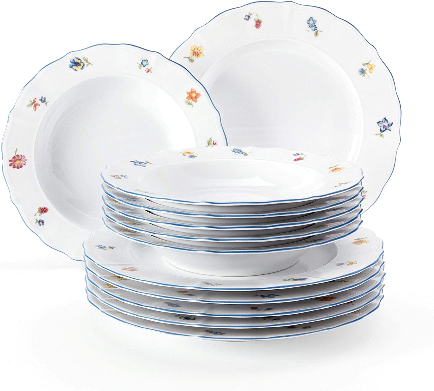 Seltmann Weiden 001.717236 Dinner Service 12 Pieces Sonate Nostalgia