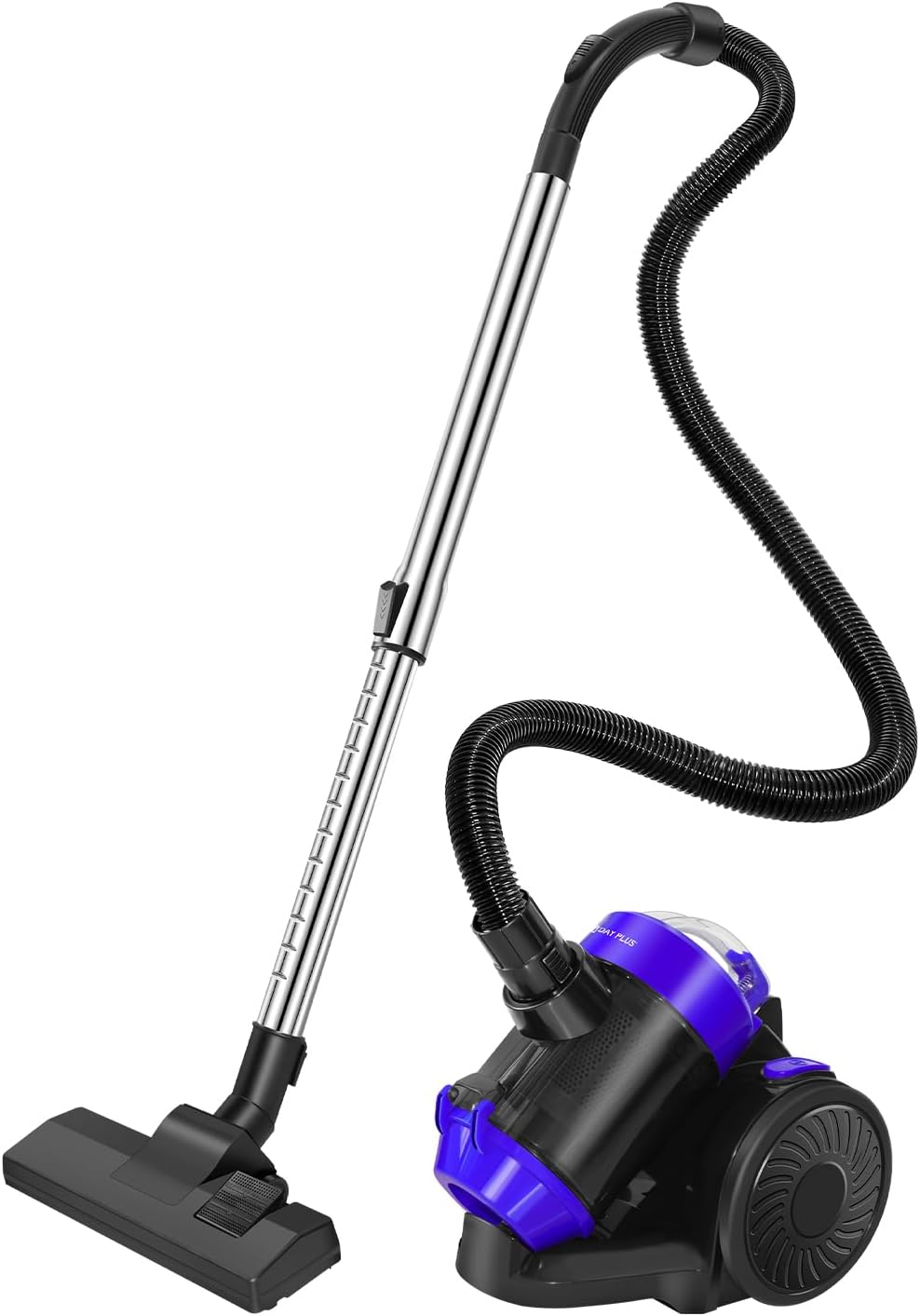 BRIEFNESS Vacuum Cleaner without Bag 1500 W - Powerful Small Vacuum Cleaner with 17 kPa & HEPA Filter, 1.5 L for Hard Floors, Carpets, Car & Pet Hair