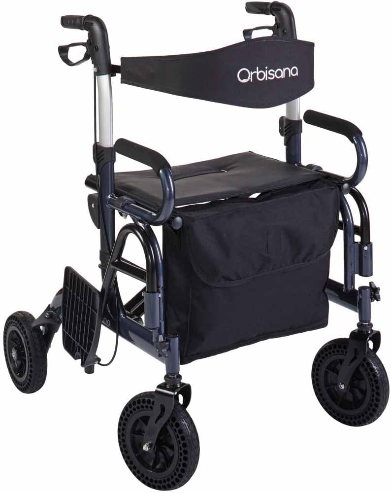 EUROtops Rollator and Wheelchair in One.