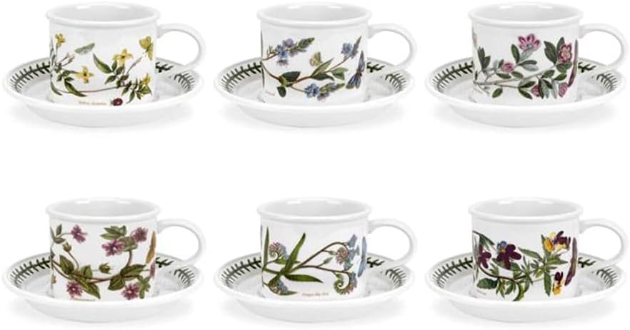 Portmeirion - Speedwell Espresso Cup with Saucer 0.1 L