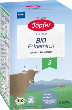 TÖPFER Subsequent milk 3 from the 10th month, 600 g