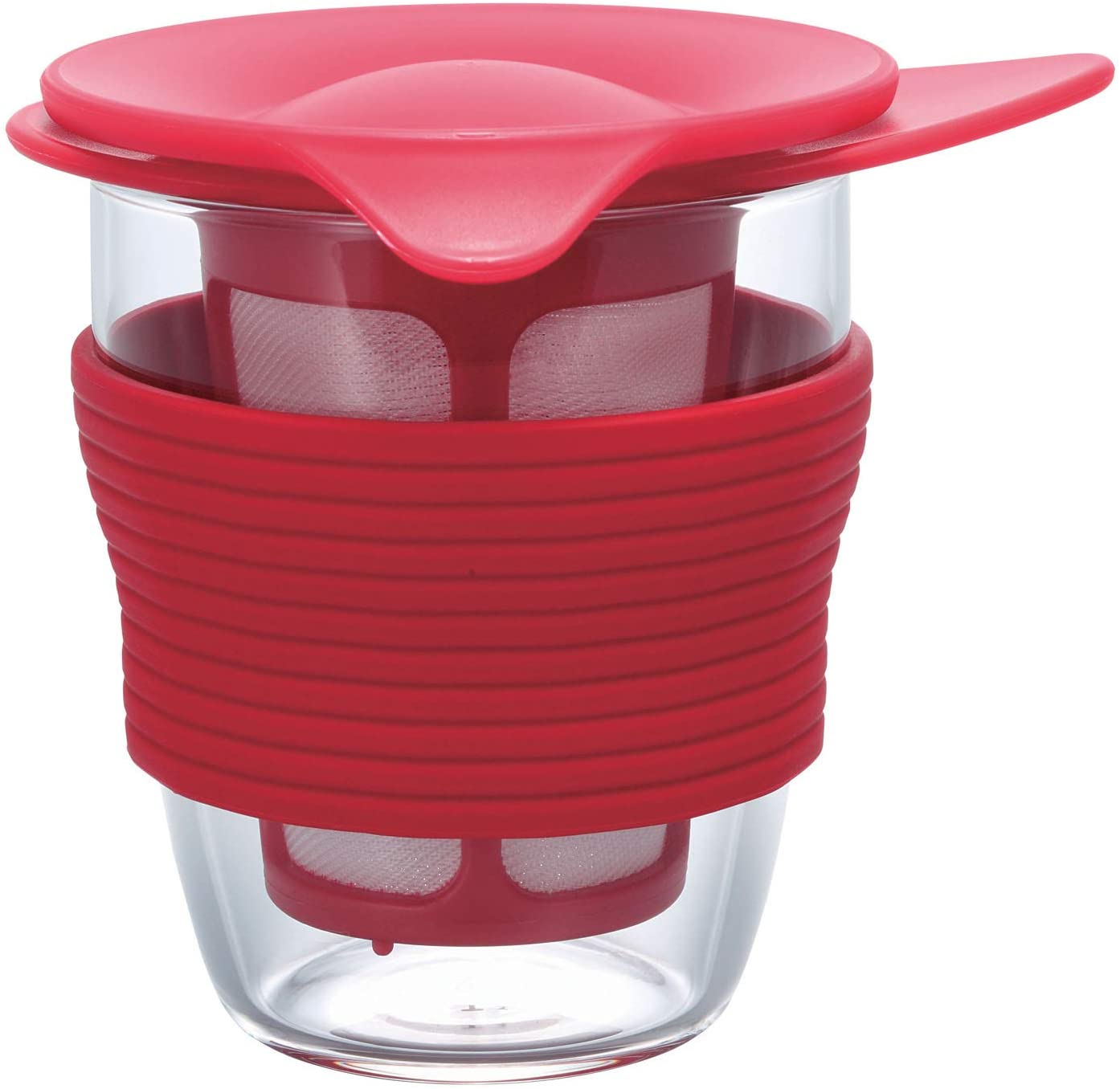 Hario tea maker handy 200ml Red HDT-MR