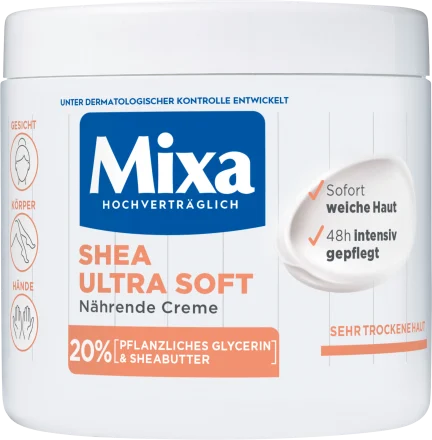 Mixa Nourishing cream Shea intensive, 400 ml