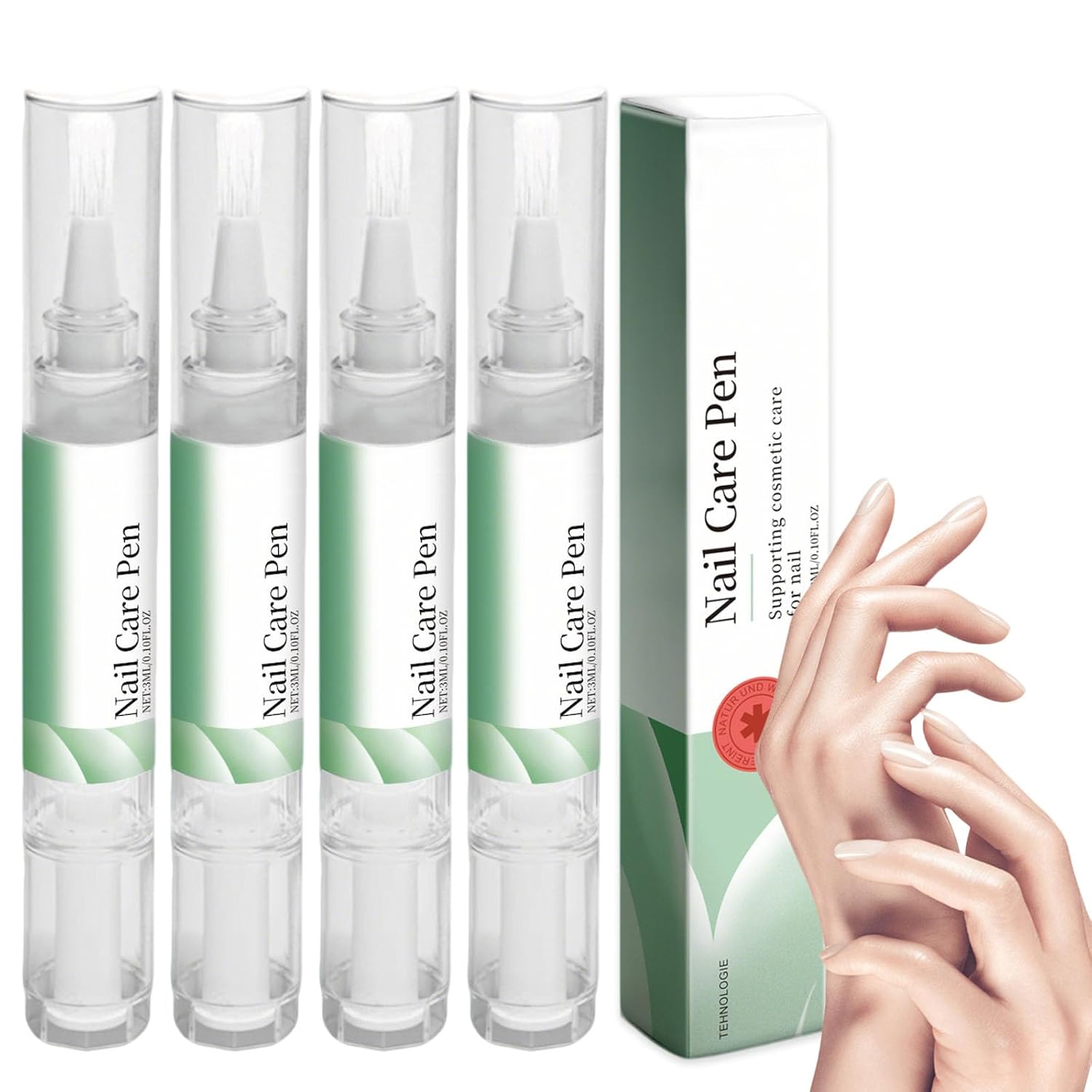 COSEN 2025 Nail Fungus Pen Austria, Nail Care Pen Nail Fungus Pen, Nail Care Pen Nail Care Pen Nail Care Nail Repair Routine Nail Care Pen for Nourished Fingernails and Toenails (4 Pieces)