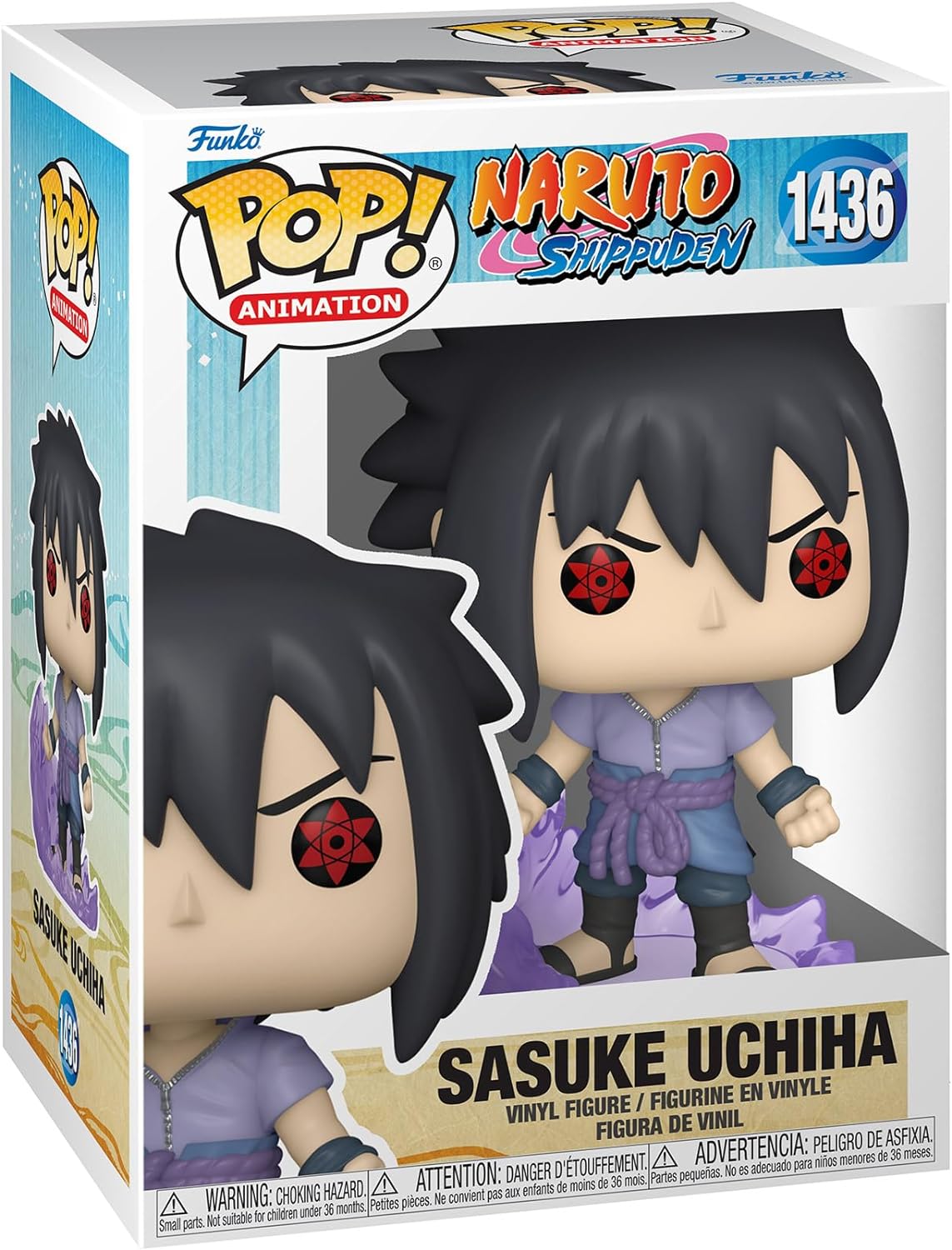 Funko Pop! Animation: Naruto - Sasuke Uchiha - (First Susano\'o) - Vinyl Collectible Figure - Gift Idea - Official Merchandise - Toys For Children and Adults - Anime Fans