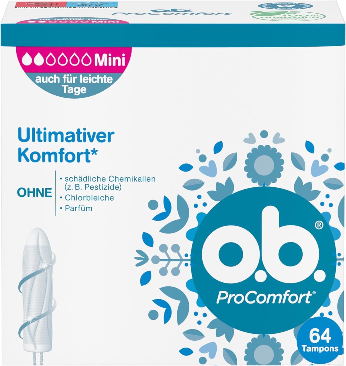 o.b. Store whether. ProComfort Medium tampons