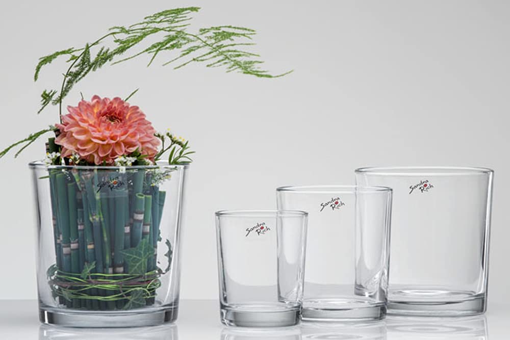 Sandra Rich Cyli Glass Bucket