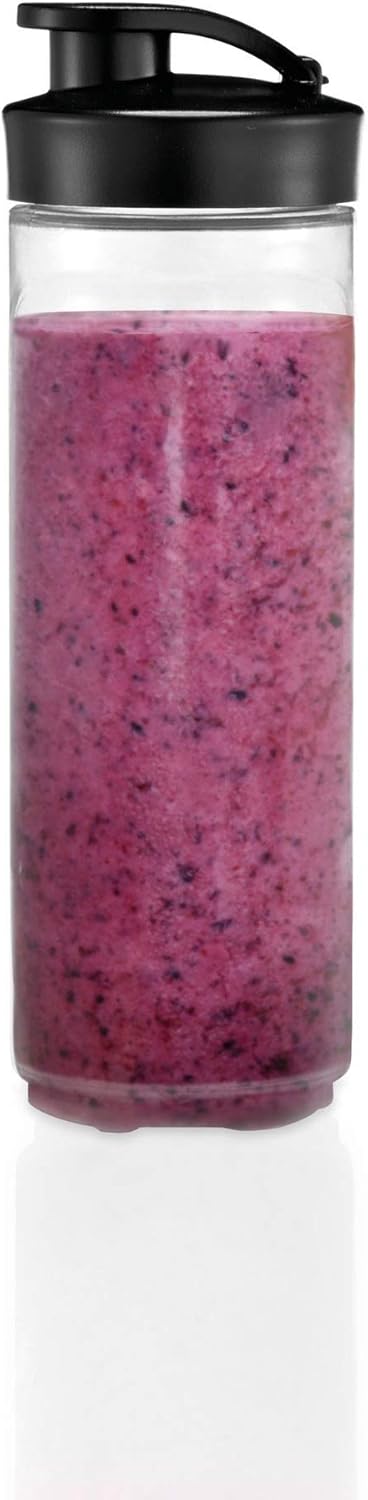WMF Kult X Mix & Go/Küchenminis Drinking Bottle 600 ml, Smoothie Bottle, Mixing Container, Smoothie Cup Made of Tritan Plastic, Shatterproof (Pack of 2)