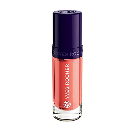 Yves Rocher COULEURS NATURE Nail Polish COULEUR VÉGÉTALE 53 Capucine, Long Lasting & Nourishing, 1 x Bottle 5 ml, ‎capucine