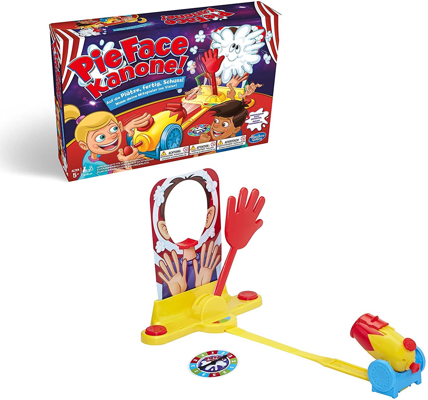 Hasbro Gaming-Pie Face Party Game [English Language Product]