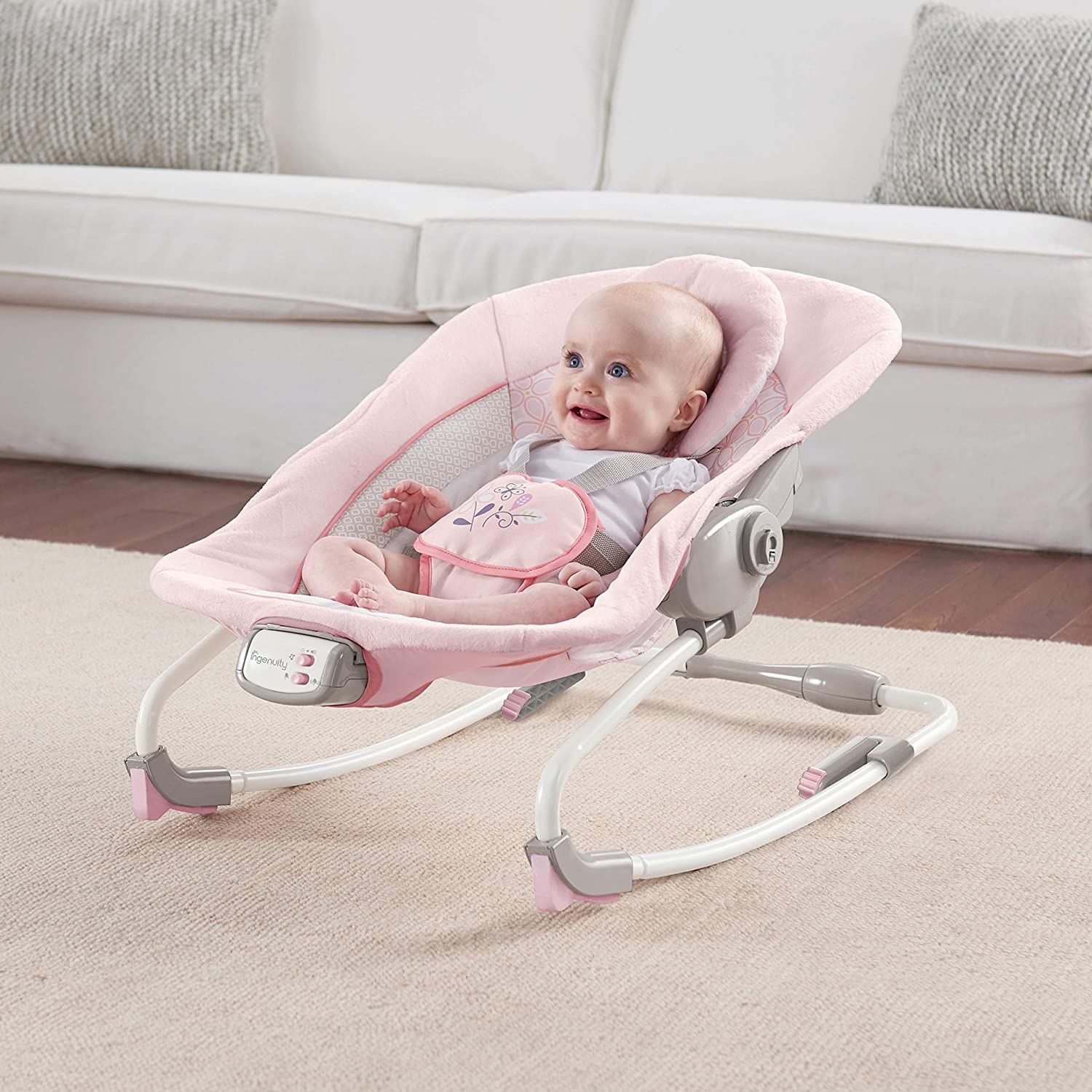 Ingenuity 11276 Rock \'n Soothe Rocker Audrey Pink