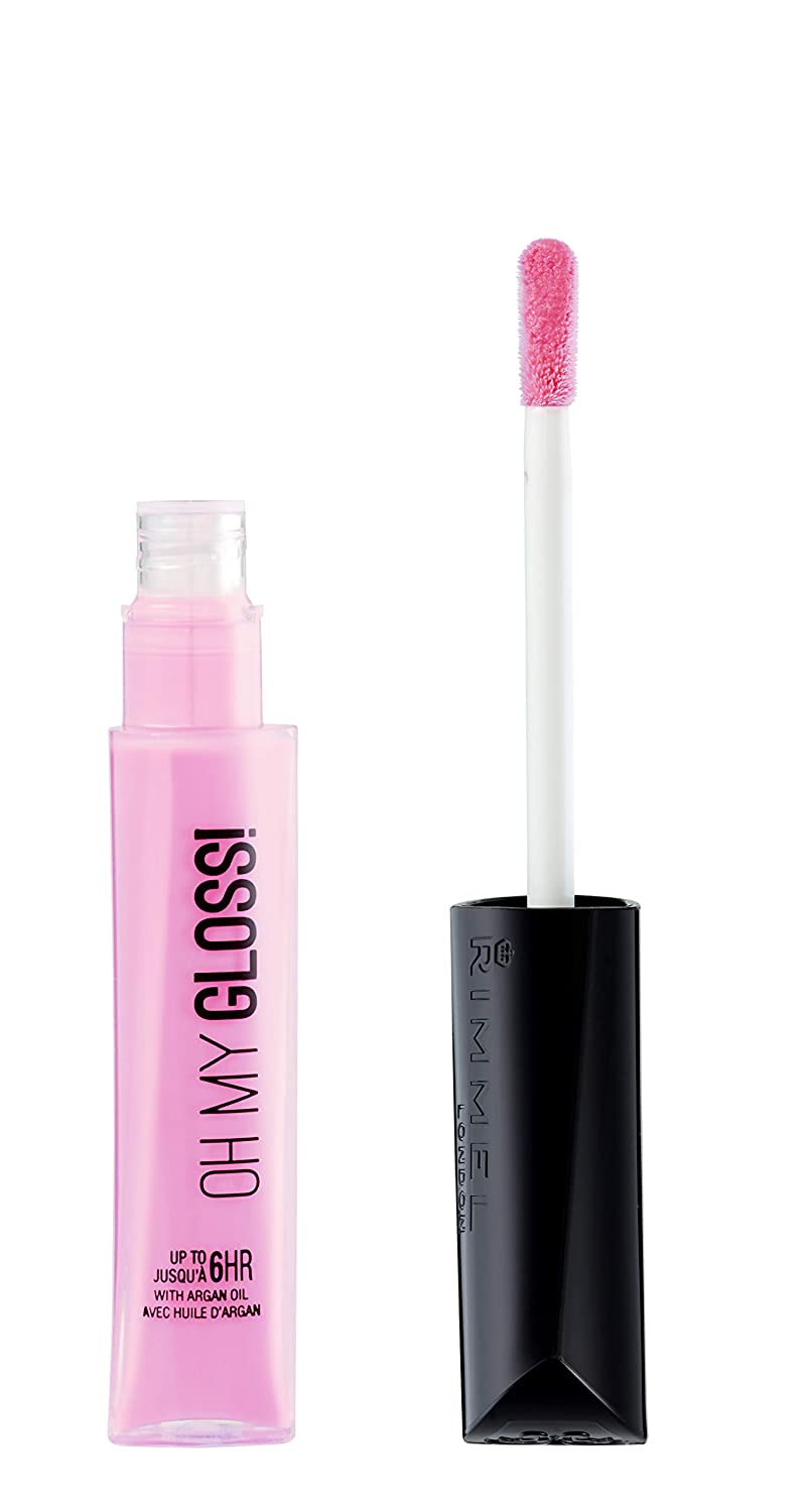 Rimmel London Gloss Oh My ! Lip Gloss 130 Purrr Glossy Cat 6.5 ml, ‎pink