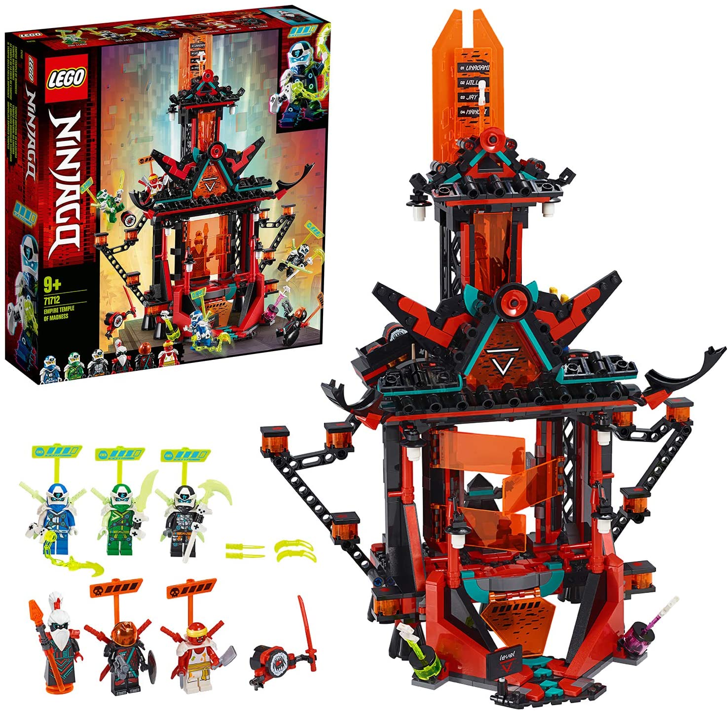 Lego Ninjago Lego 71712 Ninja Empire Temple Of Nonsense, Construction Set With 6 Minifig