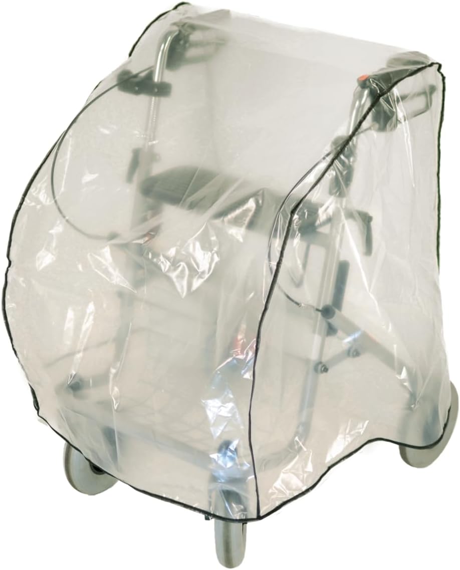 SoNa24 Rollator Protective Cover Transparent | MPB | Rollator Garage | Rollator Cover | Protective Cover