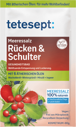 tetesept Bathing salt back & shoulder, 80 g