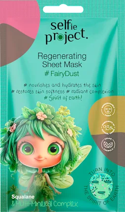 Selfie Project Cloth mask Regenerating FairyDust, 1 pc