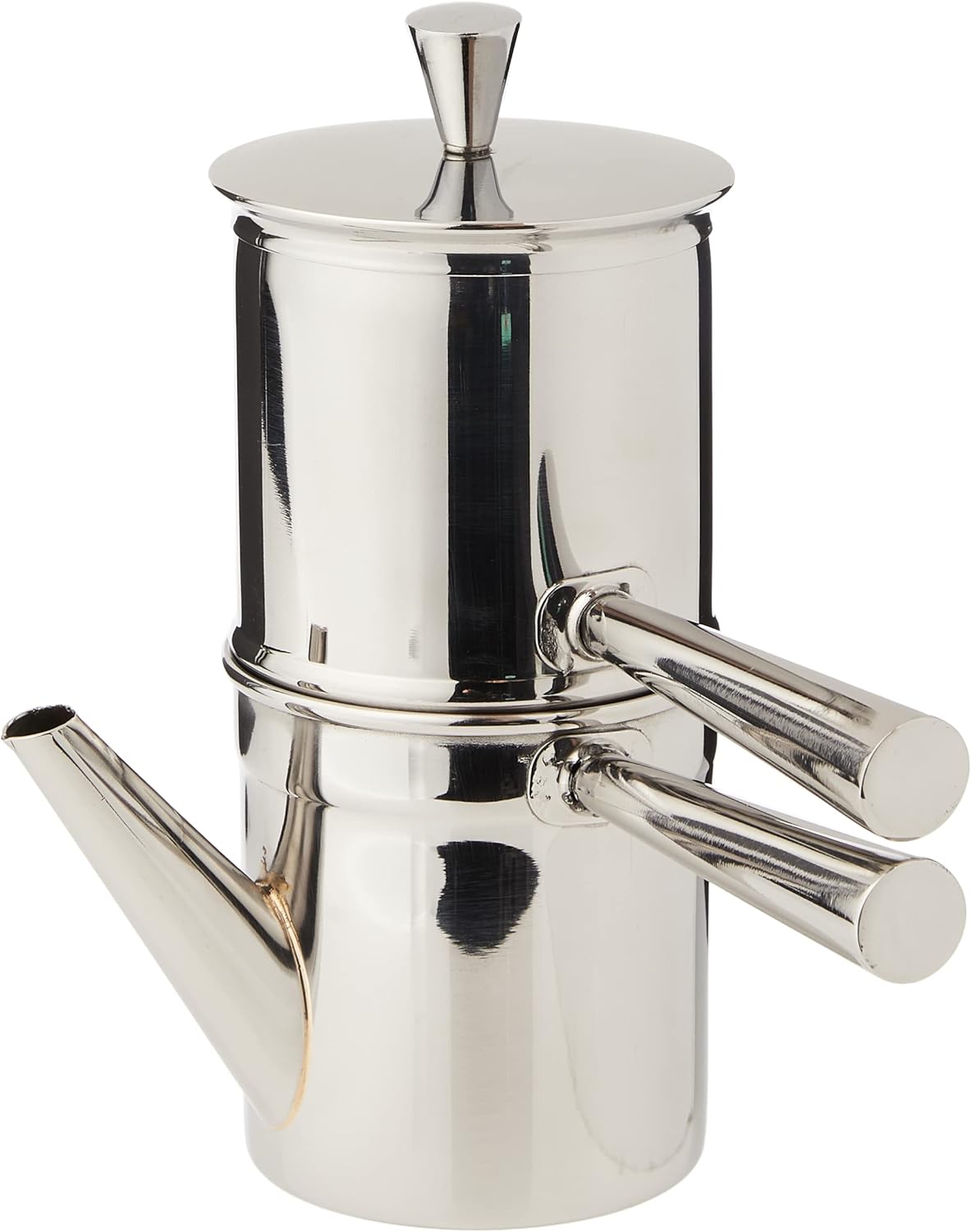 Ilsa Napoletana Coffee maker, Stainless Steel, Silver color, for 1-2 Cups