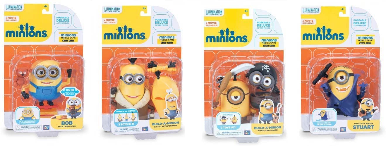 MTW Toys Despicable Me Build A Minion Deluxe Action Figure (Assorted)