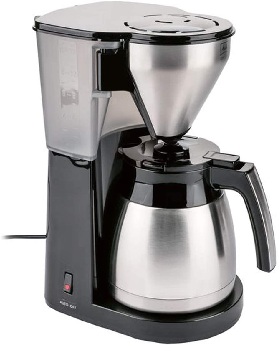 Melitta Thermal coffee machine filter coffee machine with stainless steel insulated jug removable swivel filter with drip stop, locking, dishwasher safe