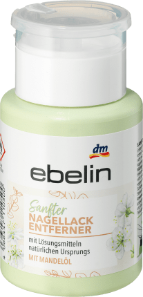 ebelin Nail polish remover gently, 125 ml