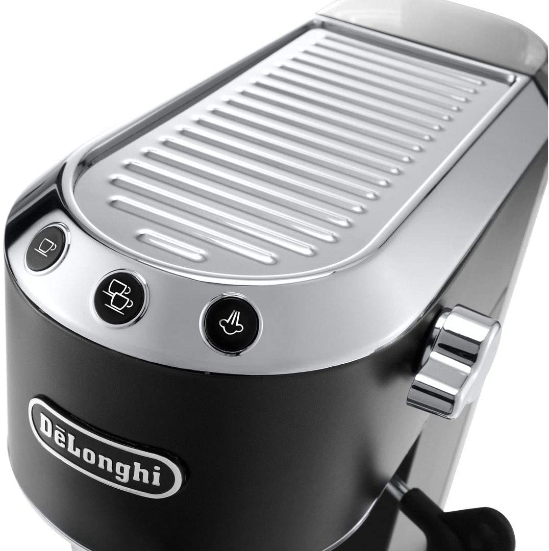 Delonghi Style Dedicated EC 695. BK Freestan Semi Auto 1.1L Black Coffee Ma