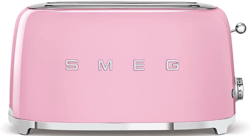 Smeg Toaster TSF02PKEU Pastel Pink 1500 Steel