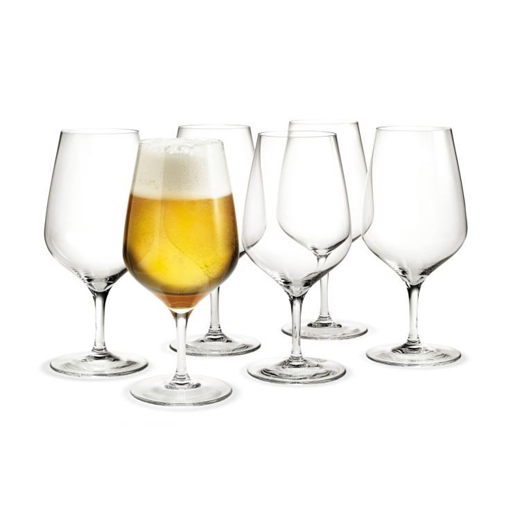 Holmegaard Cabernet beer glass 64 CL 6-pack