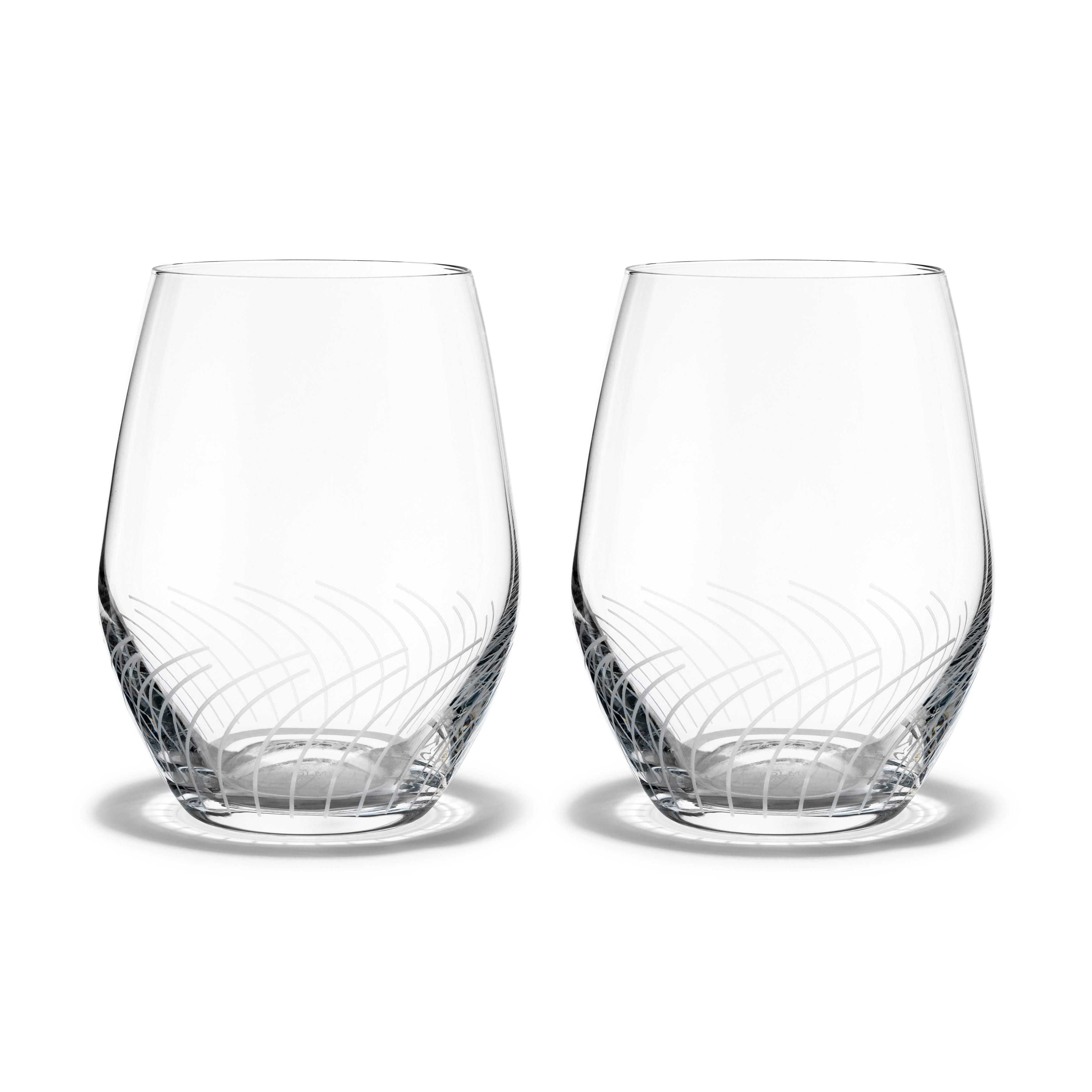 Holmegaard Cabernet Lines Water Glass 25cl 2-Pack