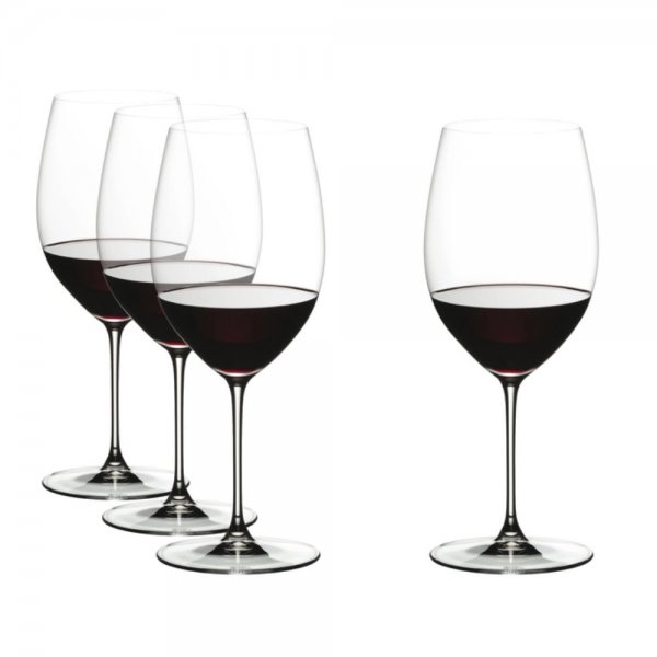 Cabernet-Merlot glasses Veritas 4-piece set by Riedel