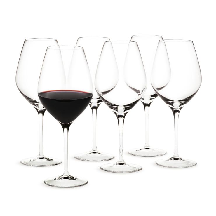 Holmegaard Cabernet red wine glass 52 cl 6-pack