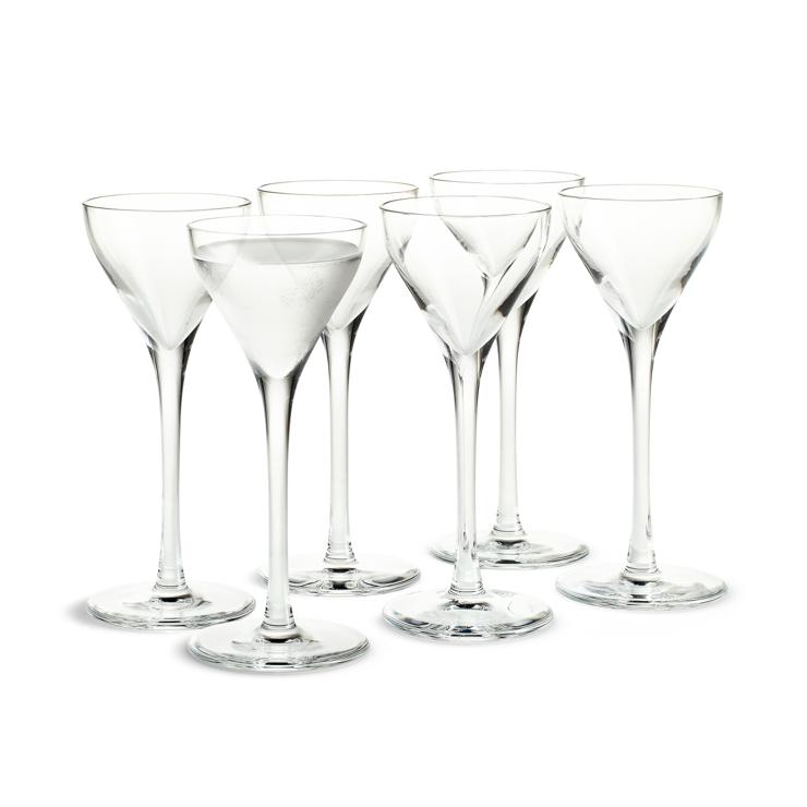Holmegaard Cabernet SchnapplGlass 4.5 cl 6-pack