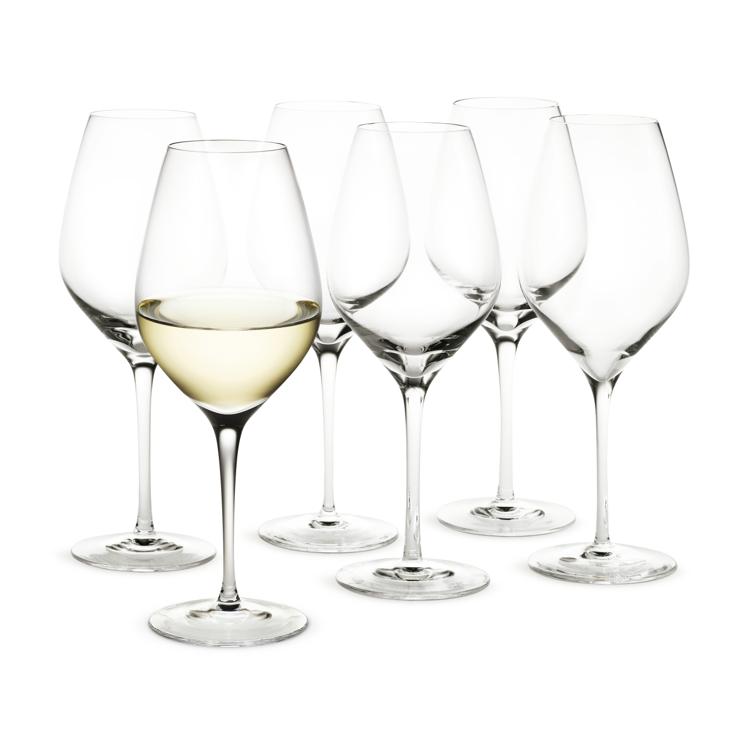 Holmegaard Cabernet white wine glass 36 cl 6-pack