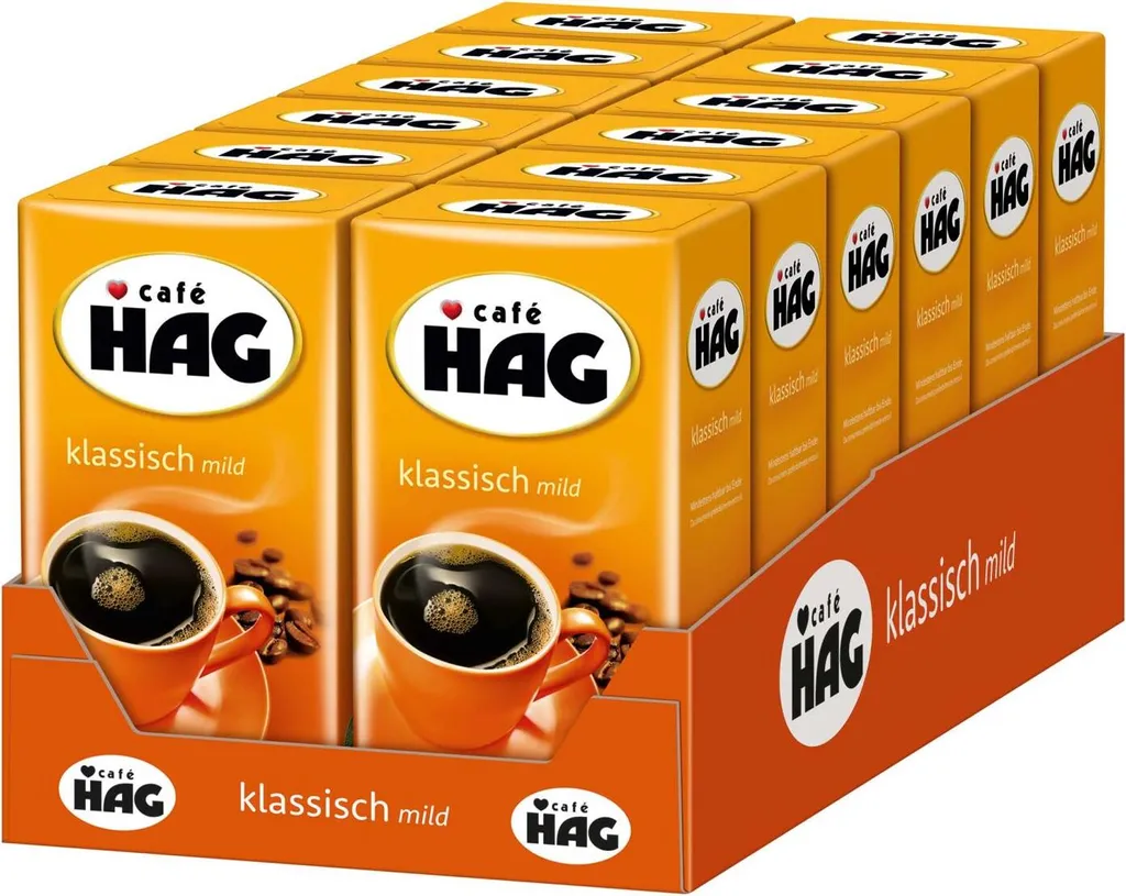 Cafe HAG Classic Mild PU (12 x 500g pack)