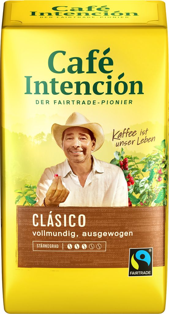 Café Intención CLÁSICO coffee, 500g ground