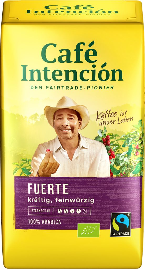 Café Intención FUERTE Coffee Mega Value Pack, 24x500g ground