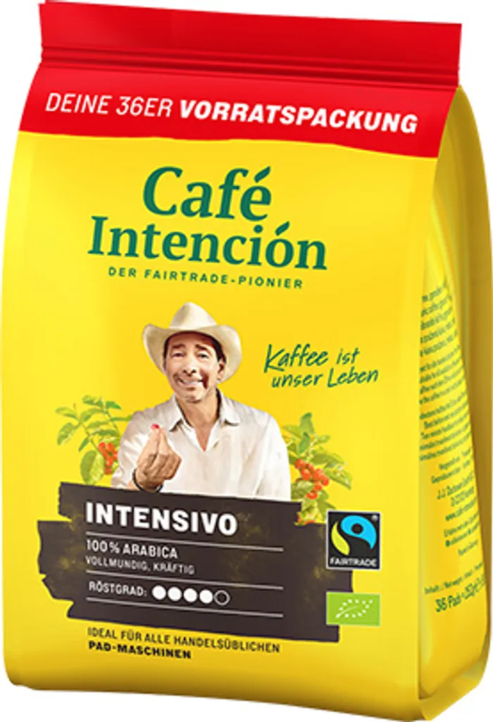 Café Intención Intensivo Coffee Pods Value Pack, 36 pieces 252g