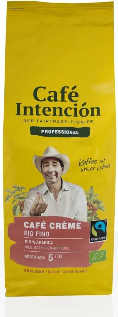 Café Intención Professional CAFÉ CRÈME FINO, 1000g beans 1000g