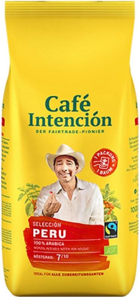 Café Intención SELECCIÓN PERU, 1000g beans 1000g
