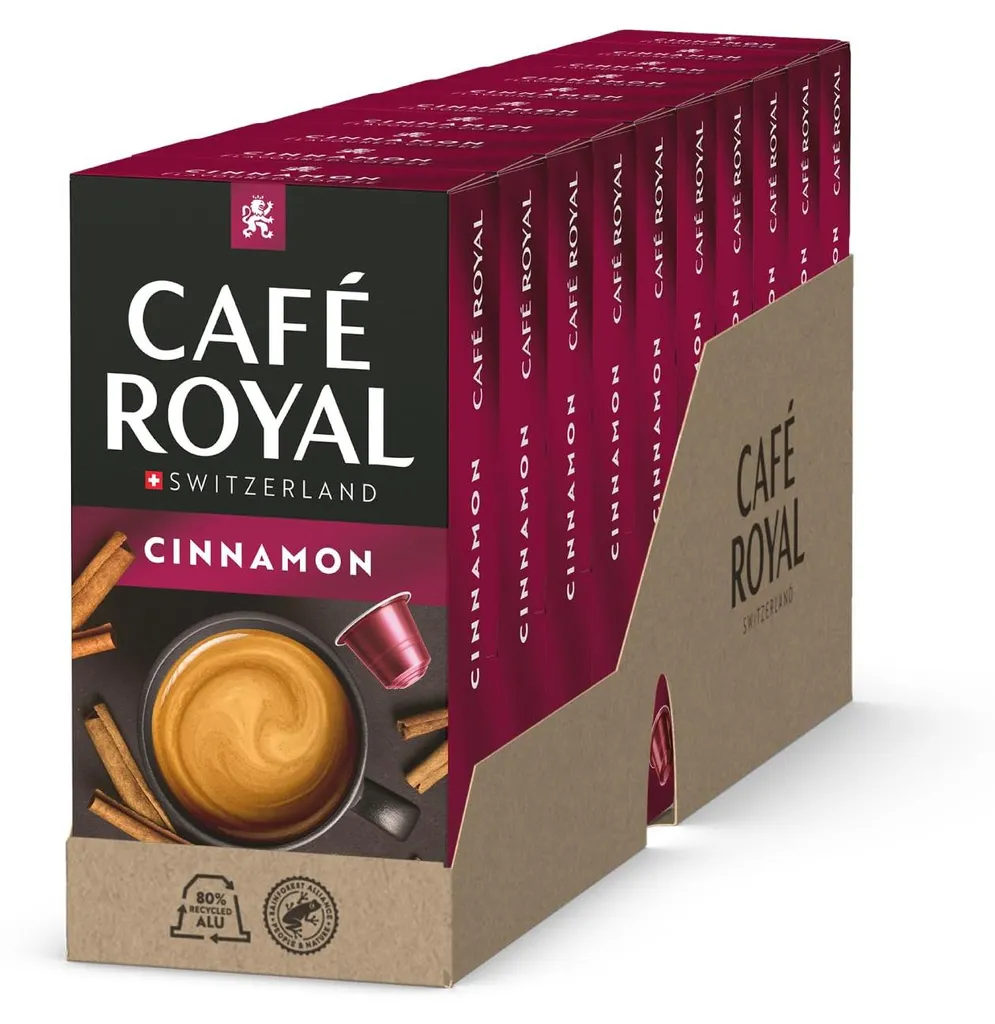 Café Royal Cinnamon 10x10 Capsules Aluminum 1 Pack 30g