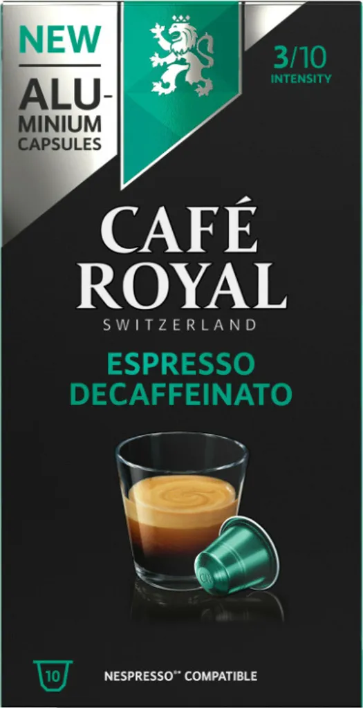 Café Royal Espresso Decaffeinato 10 Nespresso® compatible capsules