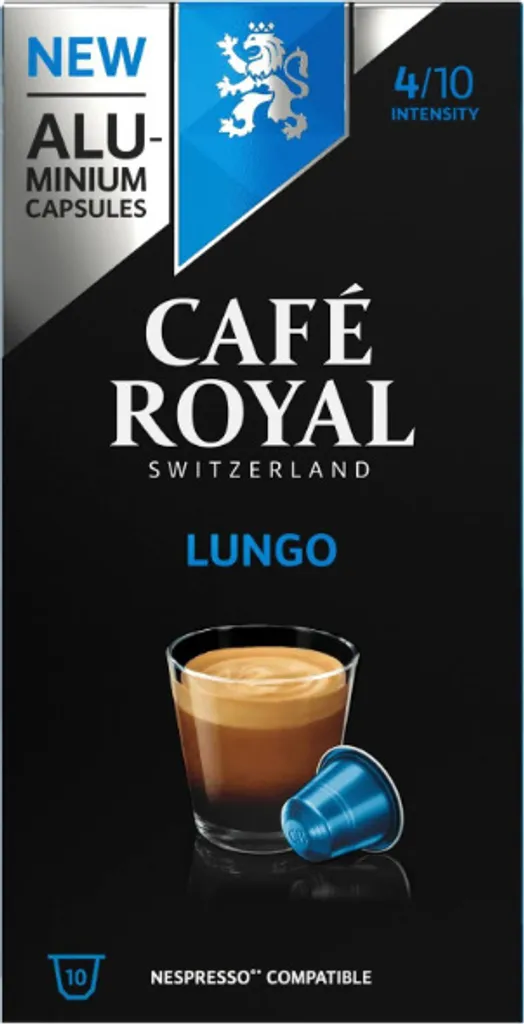 Café Royal Lungo 10 Nespresso® compatible capsules