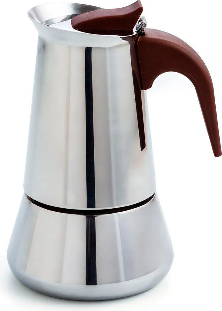 Cafetera Italiana Quid Milan Metal 4 Tazas
