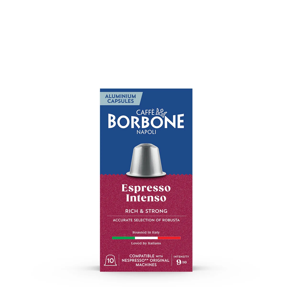 Caffé Borbone Caffè Borbone Espresso Intenso Nespresso® Capsules 10 pieces, 50 g / Nespresso® capsules