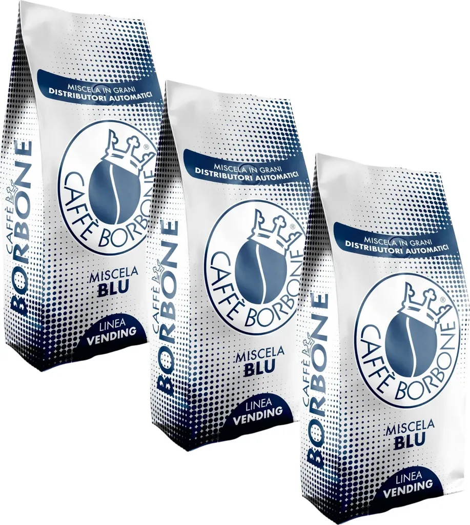 Caffé Borbone Caffè Borbone Miscela BLU 3x1000g whole coffee beans | Italian coffee beans 3000g
